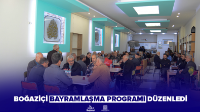 Boğaziçi Eğitim Derneği Bayramlaşma Programı Düzenledi