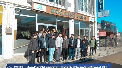 Han-Der Ortaöğretim Birimi Boğaziçi Derneğini Ziyaret Etti